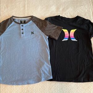 Hurley Boy’s Blue and Black T-Shirts